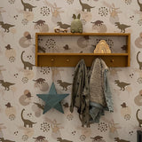 Dinosaurus behang voor jongens slaapkamer