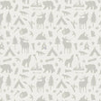 Behang in forest thema met dieren voor de kinderkamer