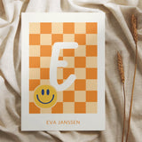 Geboorteposter - Naamposter - Retro kinderkamer poster