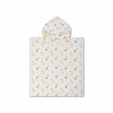 Hydrofiele poncho met jungleprint