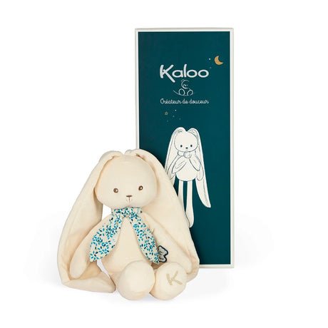 Babyknuffel konijntje van het merk Kaloo. Perfect als kraamcadeau door de mooie verpakking.