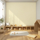 speels madeliefjes bloemen kinderkamerbehang speciaal ontworpen voor kinderkamers en babykamers