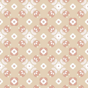 retro bloemen kinderkamerbehang speciaal ontworpen voor kinderkamers en babykamers