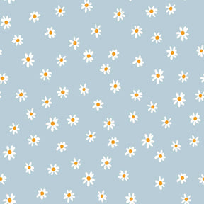 speels madeliefjes bloemen kinderkamerbehang speciaal ontworpen voor kinderkamers en babykamers