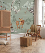 Dieren Behang - Magical Forest