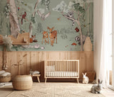 Dieren Behang - Magical Forest