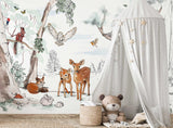 Dieren Behang - Magical Forest