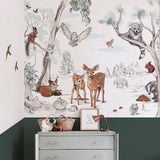Dieren Behang - Magical Forest