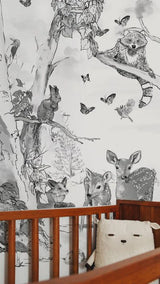 Dieren Behang - Magical Forest
