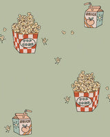 Popcorn behang