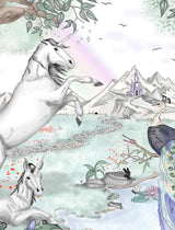 Unicorn Behang - Enchanted Unicorns