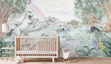 Unicorn Behang - Enchanted Unicorns