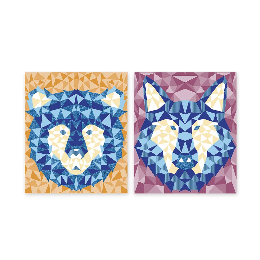 Knutselpakket DIY - mozaïek je eigen dieren. Van het merk Janod.