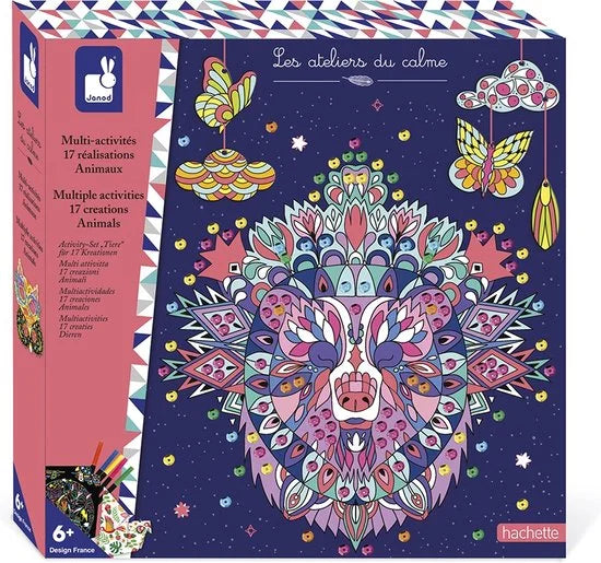 Knutselpakket DIY - knutsel je eigen dieren. Van het merk Janod.