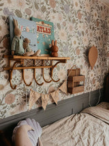 Behang Nova Flowers - Lila