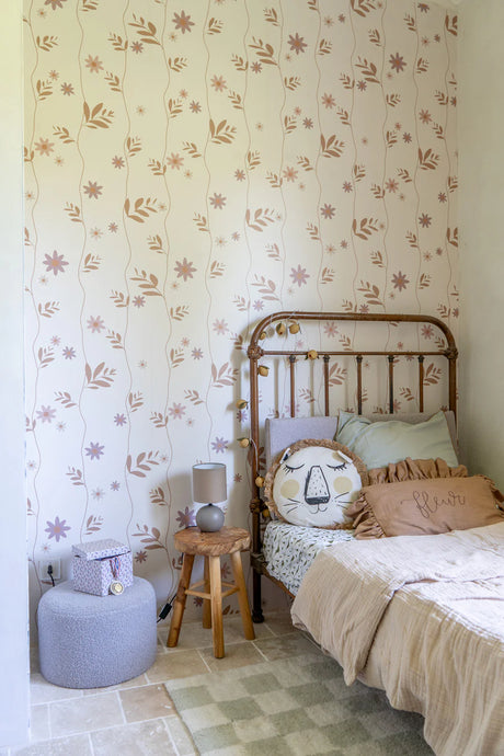 Behang Bloemen Daisy Rose