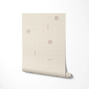 babykamer en kinderkamer behang met stippen en strepen