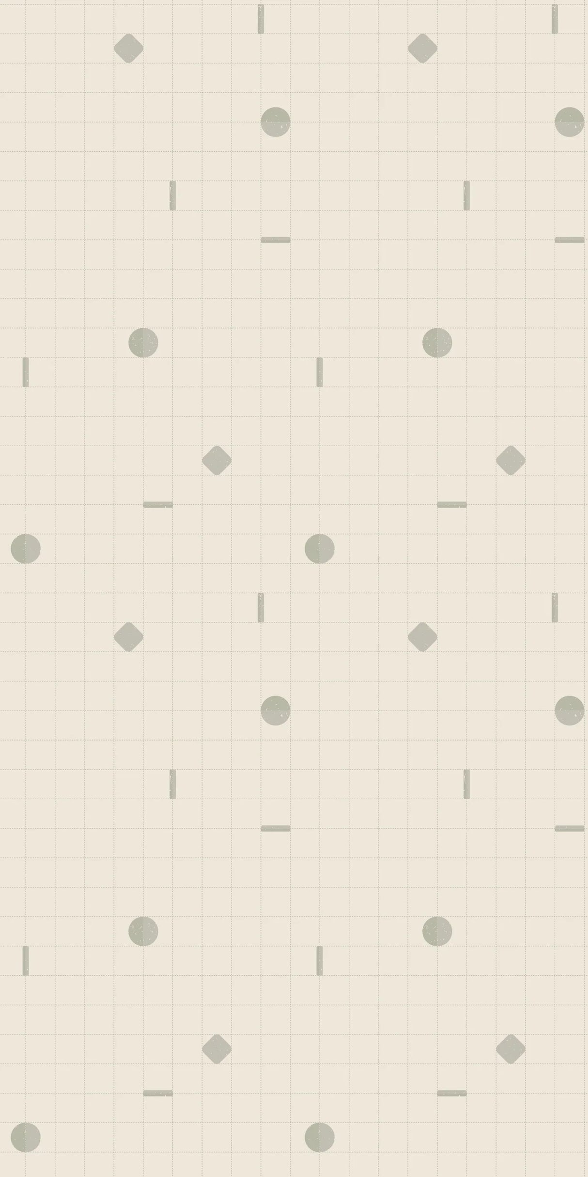 Behang Playful grid green