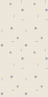 Behang Playful grid blue