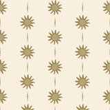 vintage meisjeskamer of babykamer behang met boho zonnetjes van het merk Little Amour