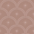 vintage meisjeskamer of babykamer behang met nude roze sterren van het merk Little Amour