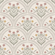 vintage meisjeskamer of babykamer behang met bloemen van het merk Little Amour