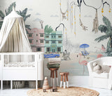 Jungle Behang - Miami Beach