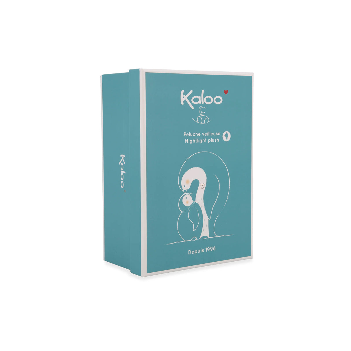 Nachtlampje voor baby’s en kinderen in de vorm van een pinguïn knuffeltje van het merk Kaloo. 