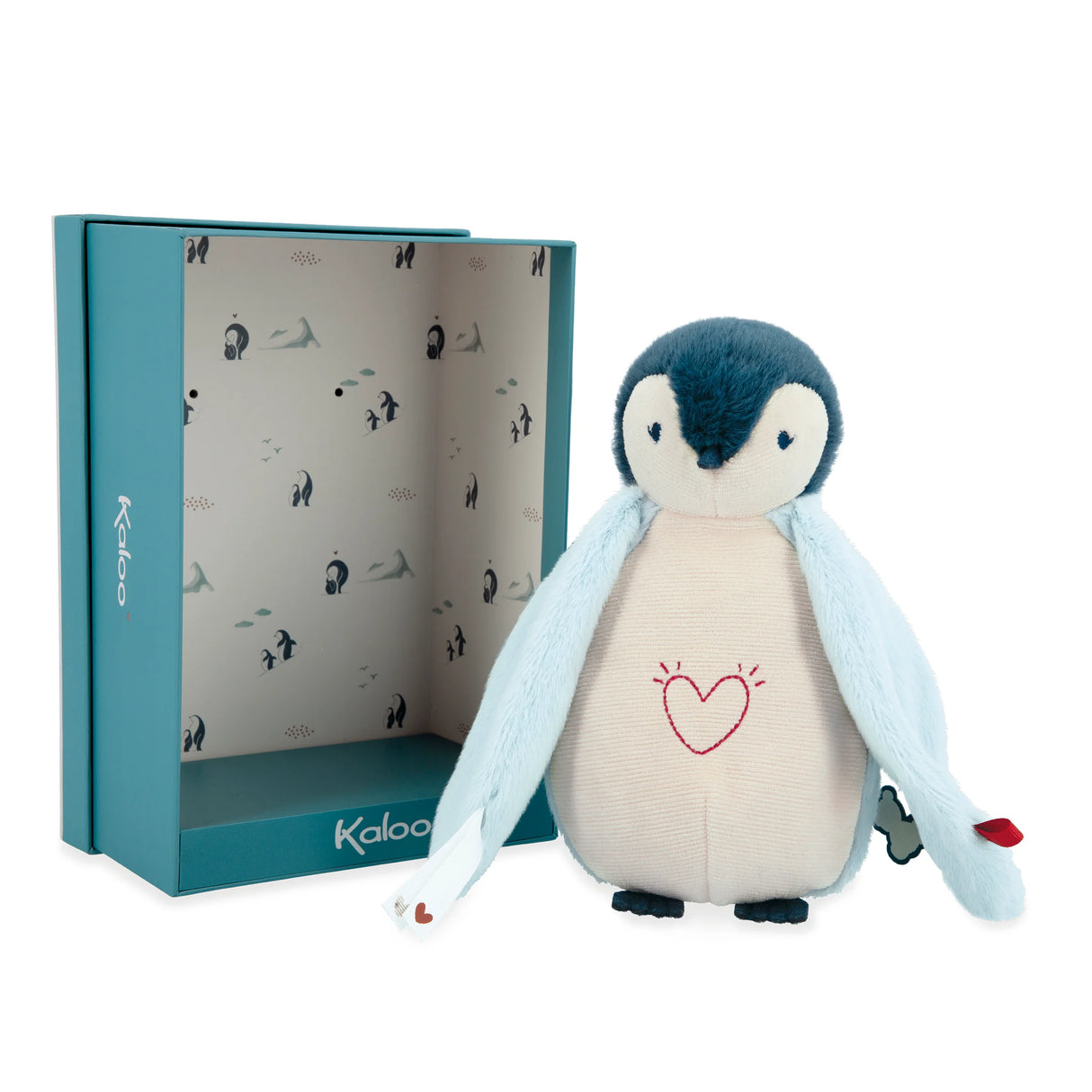 Nachtlampje voor baby’s en kinderen in de vorm van een pinguïn knuffel