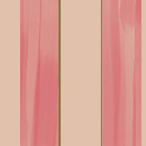Bibelotte kinderkamer behang met strepen meisjes roze