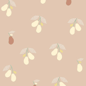 Behang voor kinderkamer of babykamer met peren