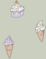 Ice cream behang