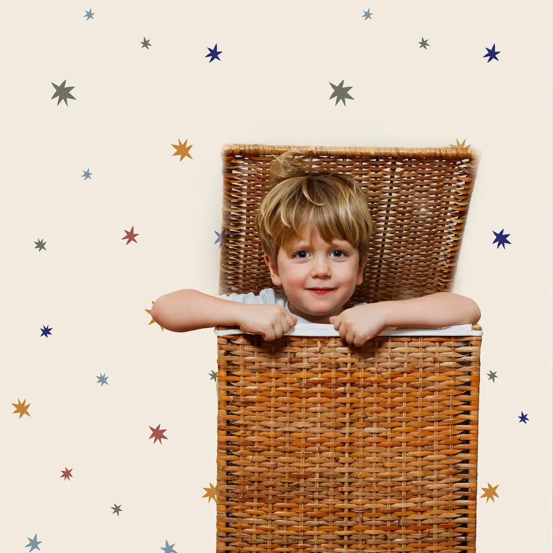 kinderkamer behang met sterren