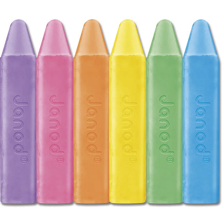 Stoepkrijt pastel kleuren Janod