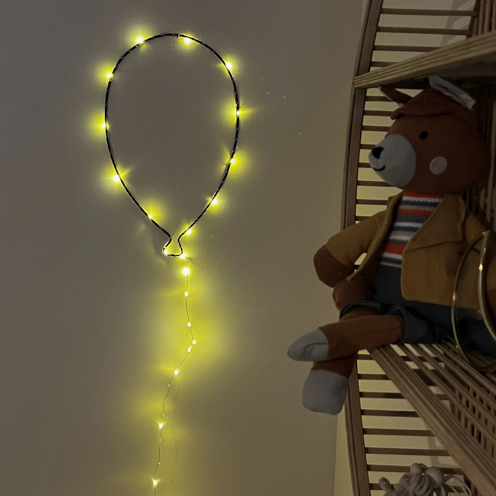 Studio Vraco staaldraad lamp - sfeerverlichting voor kinderkamers - ballonlamp