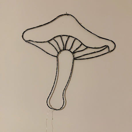 Studio Vraco staaldraad lamp - sfeerverlichting voor kinderkamers - paddenstoellamp