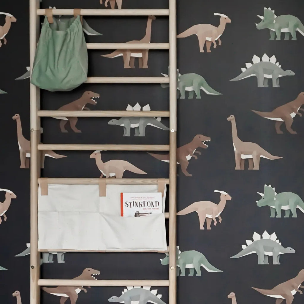 Behang met dinosaurussen voor kinderkamers