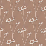 behang met kamille bloemen voor meisjeskamers en babykamers