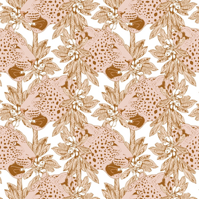 Behang voor kinderkamer of babykamer tijger