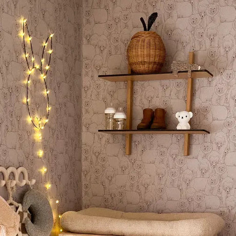 wandlamp konijn kinderkamer