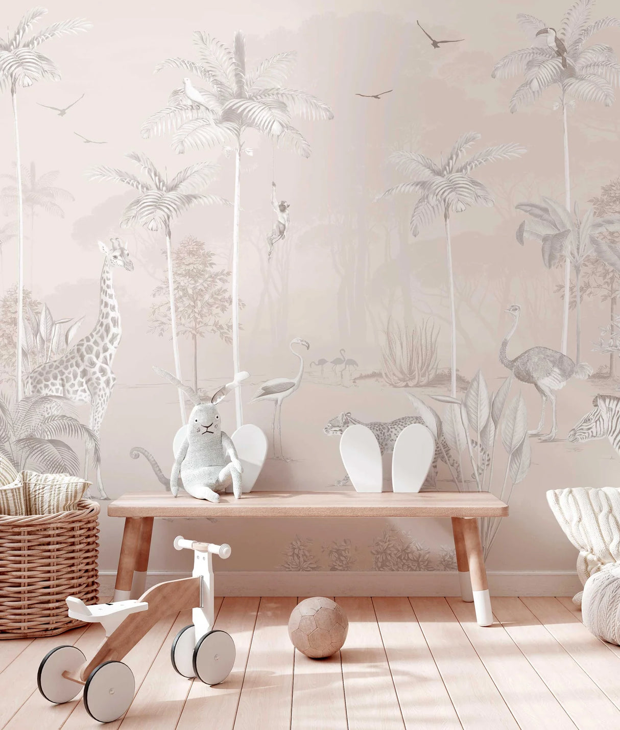 Jungle Behang - Wildlife's Playground