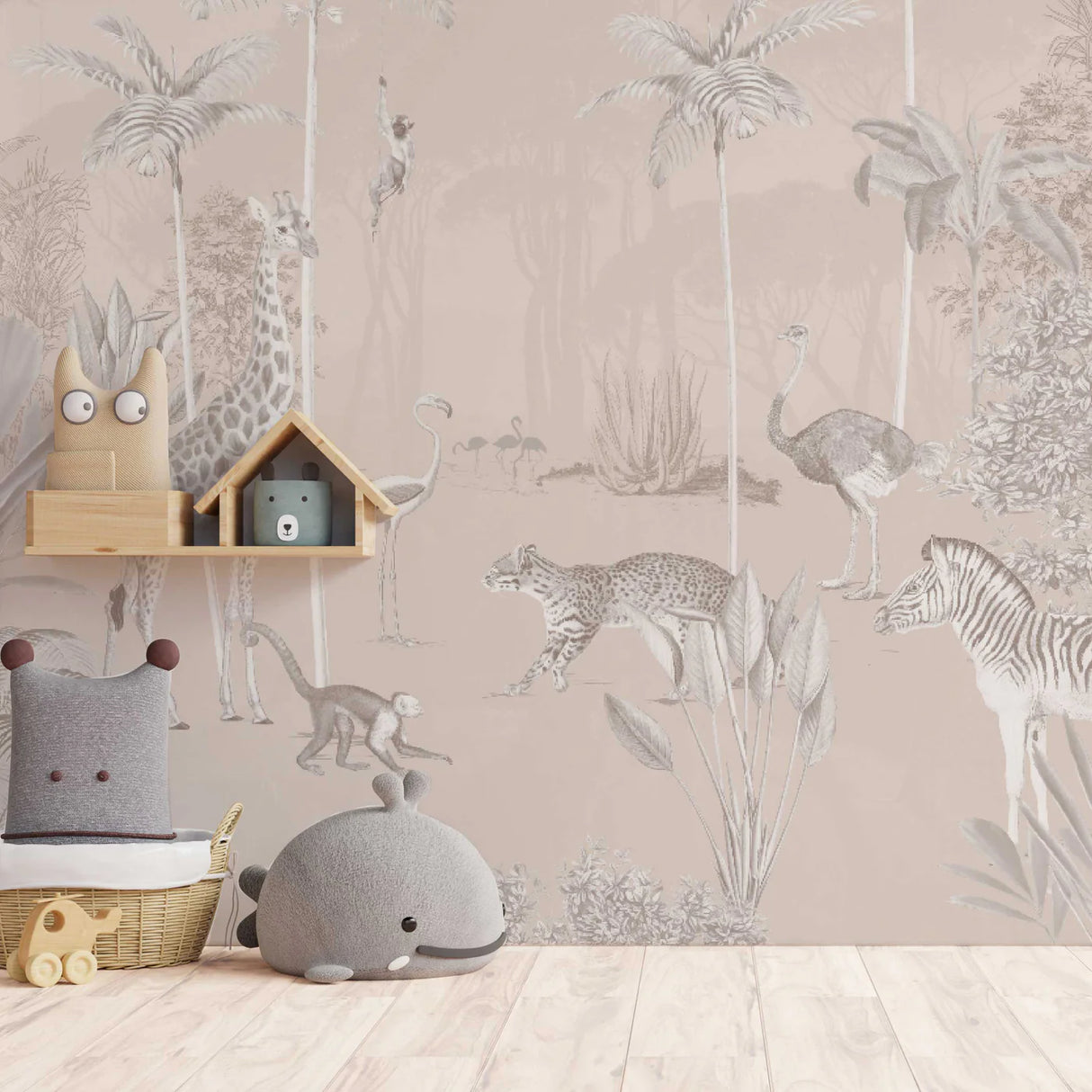 Jungle Behang - Wildlife's Playground