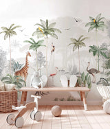 Jungle Behang - Wildlife's Playground