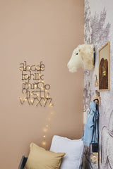 ABC draadlamp