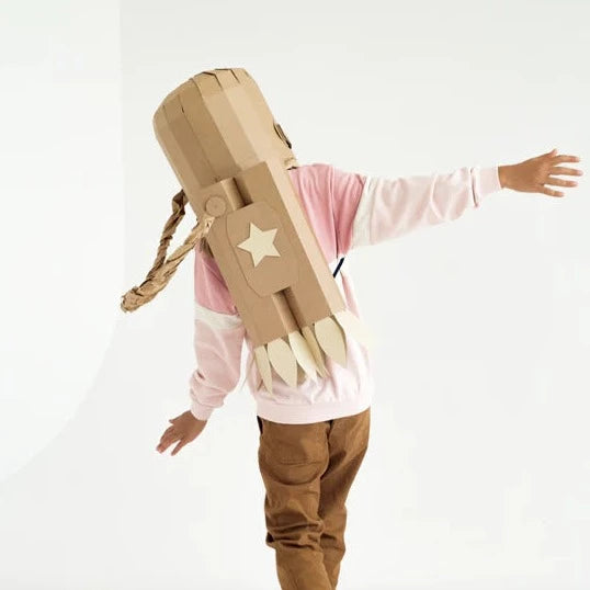 DIY kostuum astronaut van koko Cardboards