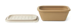 Liewood Franklin opvouwbare lunchbox sandy oat mix
