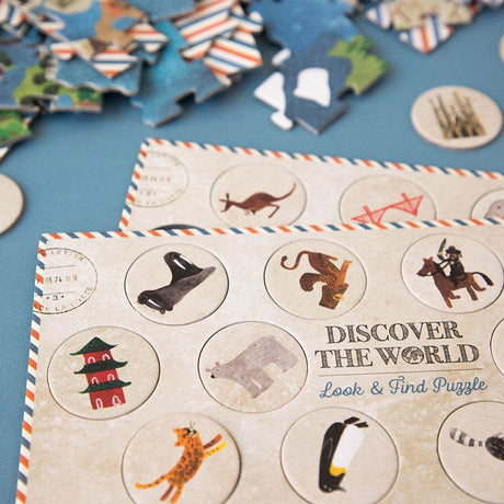 Londji discover the world puzzel/puzzle