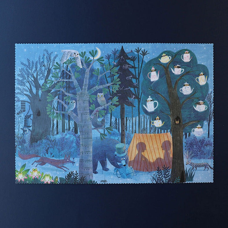 Londji day and night in the forest puzzle