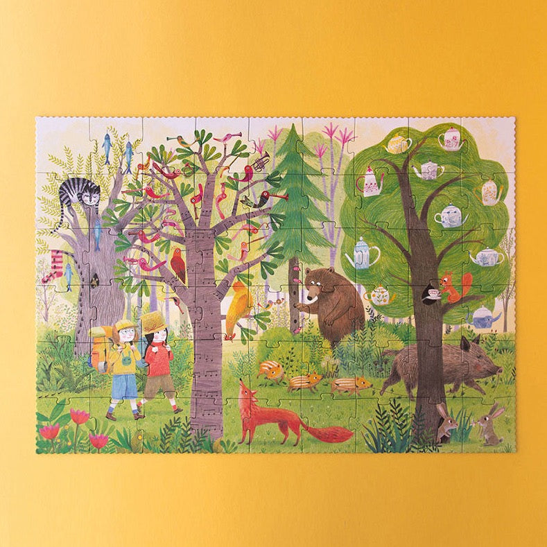 Londji day and night in the forest puzzle