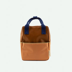 Sticky Lemon - rugzak voor kinderen in kleuren bruin en oranje